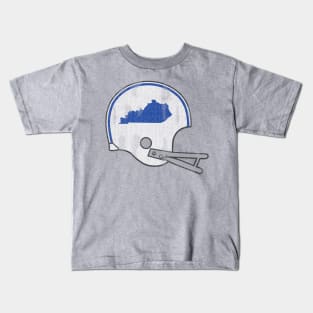 Kentucky Vintage Football Helmet Kids T-Shirt